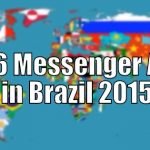 Top 6 Messenger Apps in Brazil 2015