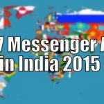 Top 7 Messenger Apps in India 2015